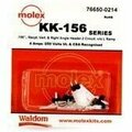 Molex Headers & Wire Housings Kk-156 Kit No Ramp V & Ra Hdr Rec 2Ckt 766500214